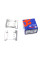 Монтажный к-кт тормозных колодок перед MASTER/MOVANO/EXPERT 98-  AUTOFREN D42803A