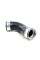 Патрубок інтеркулера (нижній) (L) Audi A3/Skoda Octavia/SuperB/VW Golf/Jetta/Passat 2.0D 03- (ззаду) AUTOTECHTEILE 3145013