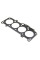 Прокладка головки Caddy IIA4/A6/Golf II/Passat/Polo 1.7/1.9 TDI 93-04 (1.61mm) BGA CH7338J