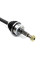 Пiввiсь Nissan Primera 1.6-2.0i 99-07 (27/25 +44z) 640mm Л. BGA DS6305LA