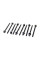 Комплект прокладок Astra/Vectra/Zafira 1.8 98- (верхній/+болти) BGA HK9504B