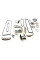 Комплект цепи ГPМ A4/A6/A8/Phaeton 3.0 TDi 06-08  BGA TC0196FK