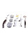 Комплект цепи ГPМ Kia Sorento 2.5CRDi 02-10 (без шестерен)  BGA TC2700K