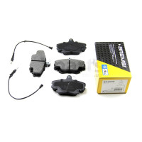 Гальмiвнi колодки перед. Logan 05-/Megane 96-03/Clio 91-05 BREMSI BP2590