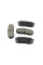Гальмiвнi колодки зад. Toyota Land Cruiser 84- BREMSI BP2597