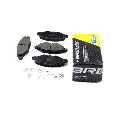 Гальмівні колодки перед. Peugeot 206/306 94- BREMSI BP2847