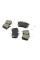 Гальмівні колодки зад. Honda Accord 98-08 (TRW) BREMSI BP2976