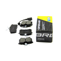 Гальмівні колодки зад. VW Polo 01-/Skoda Fabia 99-08 (TRW) BREMSI BP3005