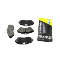 Гальмівні колодки перед. Citroen C2/C3 02- (TRW) (128,7x56,1x19) BREMSI BP3009