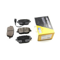 Гальмівні колодки перед. VW Polo 01-/Skoda Fabia 03-14 (TRW) (131,4x62,7x18,8) BREMSI BP3013