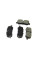 Гальмівні колодки зад. Range Rover 02-13 (TRW) BREMSI BP3207