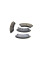 Гальмівні колодки зад. Chevrolet Epica 05- (brembo) BREMSI BP3400