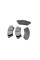 Гальмiвнi колодки зад. Lexus RX 08-15/Toyota Prius 09- (akebono) BREMSI BP3482