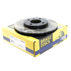 Гальмівний диск перед. Caddy II 10.96>/Golf III/Passat B3/B4 (вент) (256x20) BREMSI CD6207V