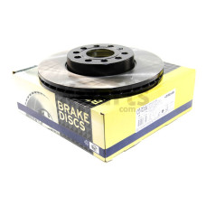 Гальмівний диск перед. Caddy III 650kg (288x25) BREMSI CD7218V