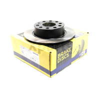 Гальмівний диск зад. Caddy III/Octavia/Golf V/VI 04- (255x10) BREMSI CD7224S