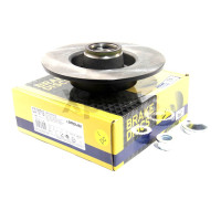 Гальмівний диск зад. Megane II/Clio III/Modus 02- (240x8) (з підшипником) (+ABS) BREMSI CD7571S