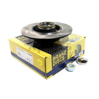 Диск гальівний задній Megane III/Scenic III/Fluence BREMSI CD7732S