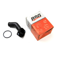 Фланець системи охолодження Caddy III /T5 1.6i/2.0i 03- (корпус термостата) BSG BSG90126003