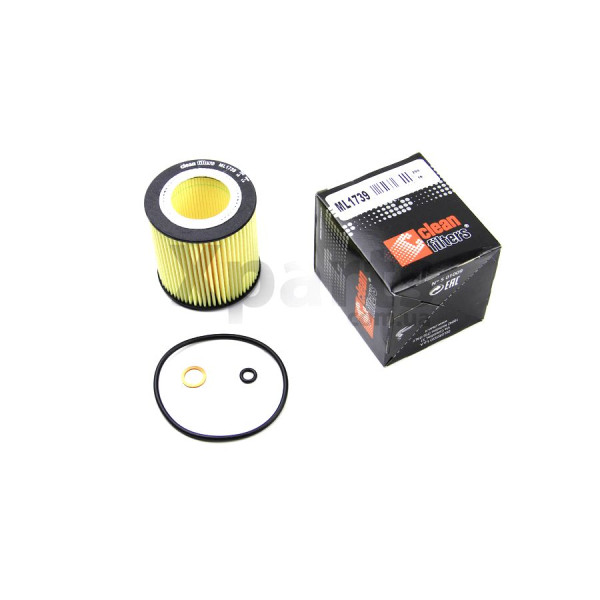Фільтр мастила BMW 3/5/6/7/X3/X5/X6 2.0/2.5/3.0i 05- CLEANFILTERS ML1739