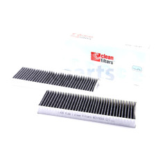 Фільтр салону Audi A6 04-11 (к-кт 2 шт) (вугільний) CLEANFILTERS NC2192CA