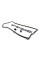 Прокладка клапанної кришки Audi 80/Golf II/III/Jetta II 1.8/2.0 86-99 DPH 1248678