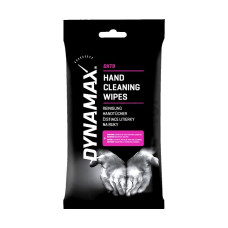 Вологi серветки для очищення рук DXT9 HAND CLEANING WIPES (24шт)  DYNAMAX 618502