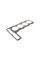Прокладка ГБЦ MB Sprinter/Vito 2.3D 96- (1.97mm) (3 мітки) ELRING 832997