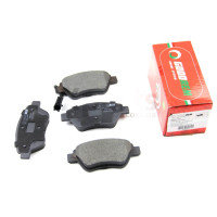 Гальмівні колодки перед. Doblo 01- (Bosch) (122.8x53.6) з датчиком GOODREM RM0154