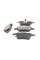 Гальмівні колодки перед. Mondeo 07-/Volvo S60/V60 10-/V70 02-/XC 70 08- GOODREM RM0155