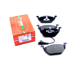 Гальмівні колодки передні Caddy III/Golf V/Octavia/A3 03- (з датчиком) GOODREM RM1084