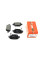 Гальмівні колодки зад. Toyota Avensis 00-08 (Bosch) GOODREM RM1236