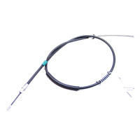 Трос ручного гальма зад. Transit V184 00- Л. RWD (двокат.) (1590/1297) GOODREM RM4396