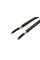 Трос ручного гальма зад. Astra G 98- (диск) (1577/1403x2) GOODREM RM4439