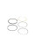 Кільця поршневі Berlingo/Partner 1.4 96-15 (75mm/STD)) HASTINGSPISTONRING 2C5021S
