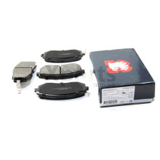 Гальмiвнi колодки перед. Subaru Impreza 02-/Forester 02- (tociko) JP-GROUP 4663600510