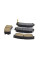 MITSUBISHI Гальмівні колодки задн. Galant, Pajero KAVO-PARTS KBP5509