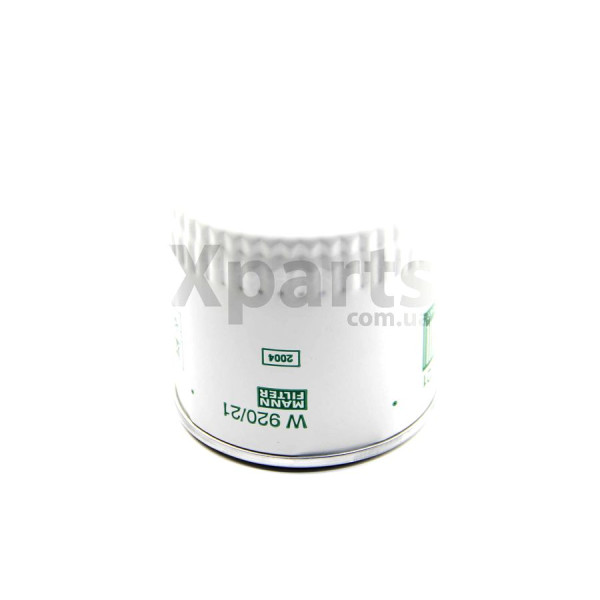 Фільтр олії Lada (h=92.5mm) (без упаковки) MANN-FILTER W92021L