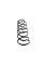 Пружина передня VW Golf IV TDI 97-05/Passat B4 92-96 MATA 452928