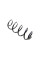 Пружина передня VW Golf V/Octavia/Touran 03- 1.4/1.6/1.9TDi MATA 454548
