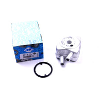 Радіатор оливи 2.5TDI LT 96-06/T4 98-03/Crafter 06- (під фільтр) METALCAUCHO 05374