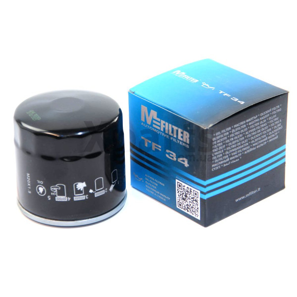 Фільтр масляний двигуна Mitsubishi Colt, Lancer MFILTER TF34