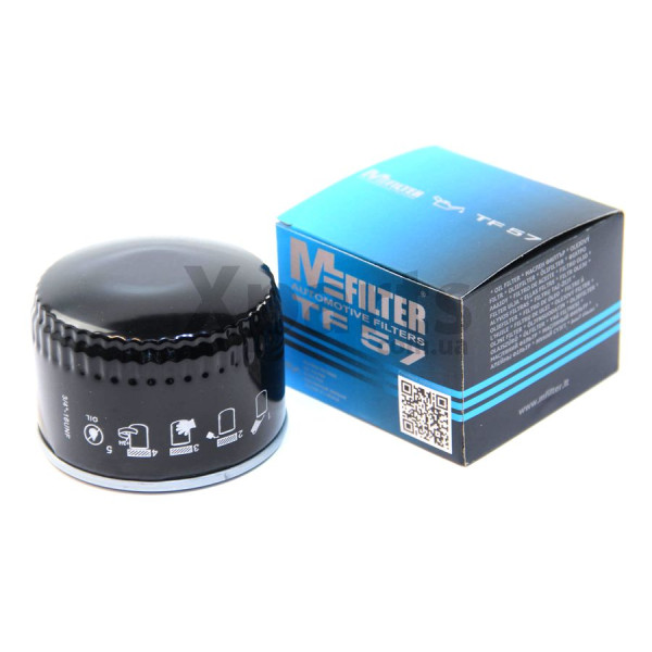 Фильтр масляный двигателя ВАЗ 2101-2107 2108-09 (низкий 72мм)   MFILTER TF57