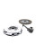 Комплект зчеплення VW Tiguan/Sharan 2.0 07- (240mm)(+вижим.регулятор) NATIONAL CK1038515