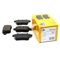 Гальмiвнi колодки зад. Kangoo 08- NATIONAL NP2516