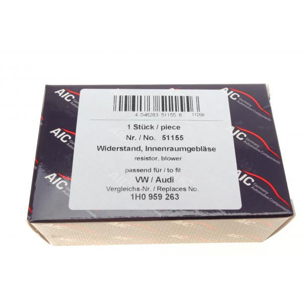 51155 AIC Реостат пічки VW Golf III 91-99