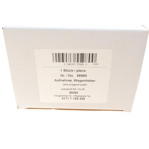 55980 AIC Подушка піддомкратна (нижня) BMW X3 (F25)/X5 (E70/F15/F85) 10-18 N20/N52/N57