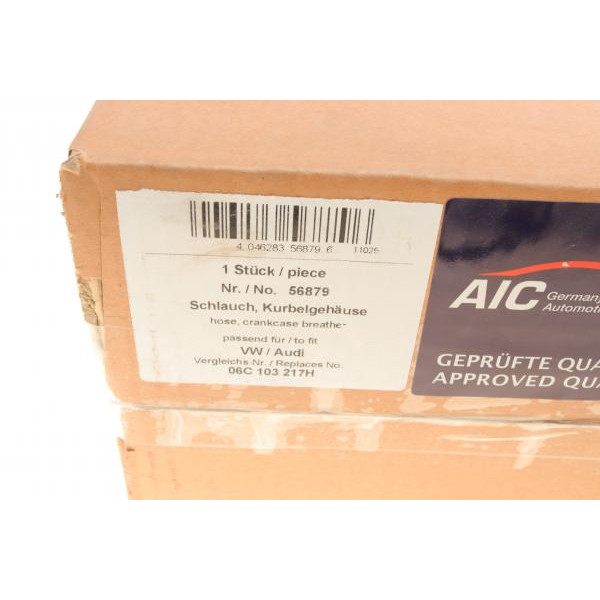 56879 AIC Трубка вентиляції картера Audi A4/A6/A8 3.0 00-06
