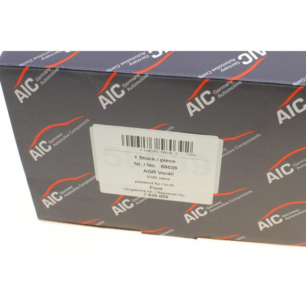 58039 AIC Клапан EGR Peugeot Boxer/Fiat Ducato/Citroen Jumper 2.2HDI 11-