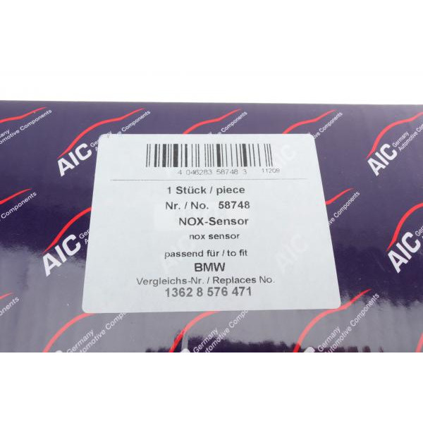 58748 AIC Датчик оксидів азоту (NOx) BMW 3 (E90)/5 (F10/F07) 2.0-3.0 06-16 (N47/N57/M57/B48)